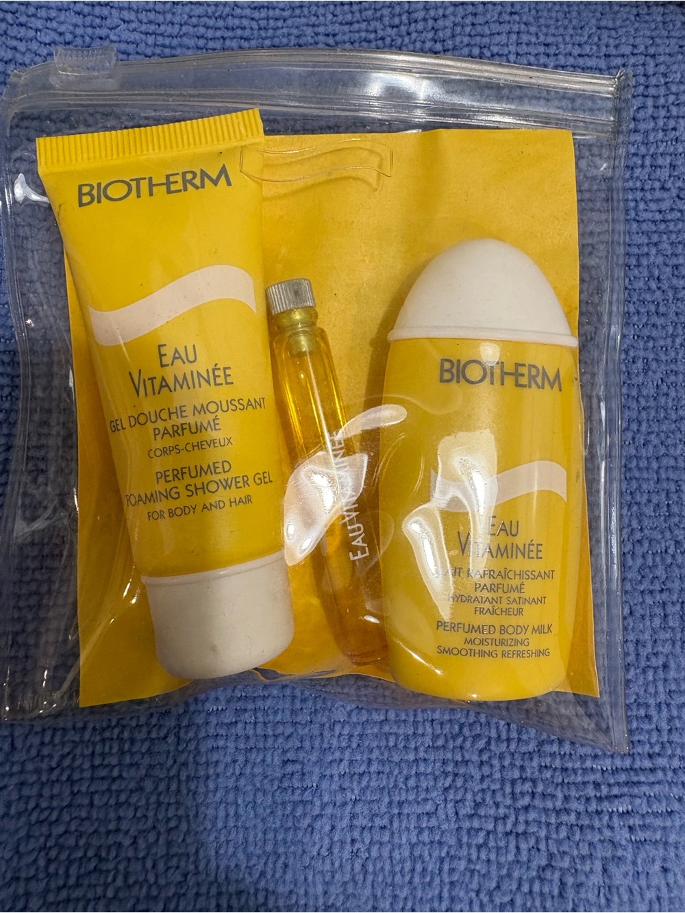 Biotherm Eau Vitaminée Yellow Perfumed Body Milk & Shower Gel
